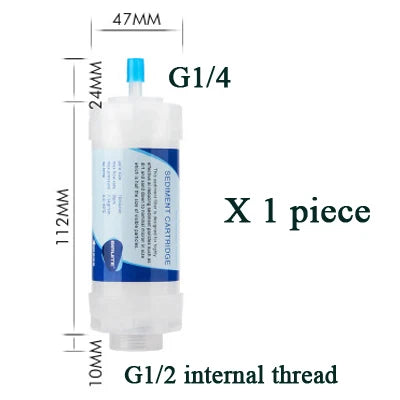 Filtre à Eau Sédiments pour Bidet, 10 Microns, 1 ou 3 Pièces