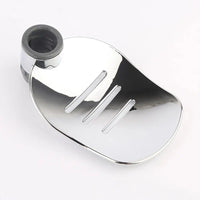 Porte-Savon de Douche Coulissant pour Barre 22, 24 ou 25 mm, Chromé