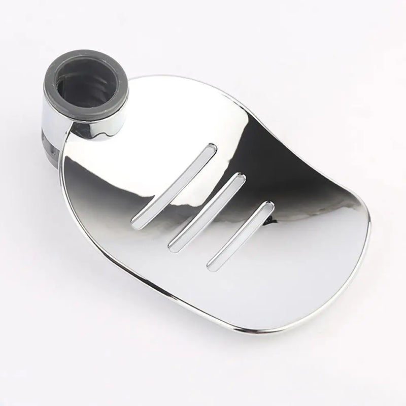 Porte-Savon de Douche Coulissant pour Barre 22, 24 ou 25 mm, Chromé