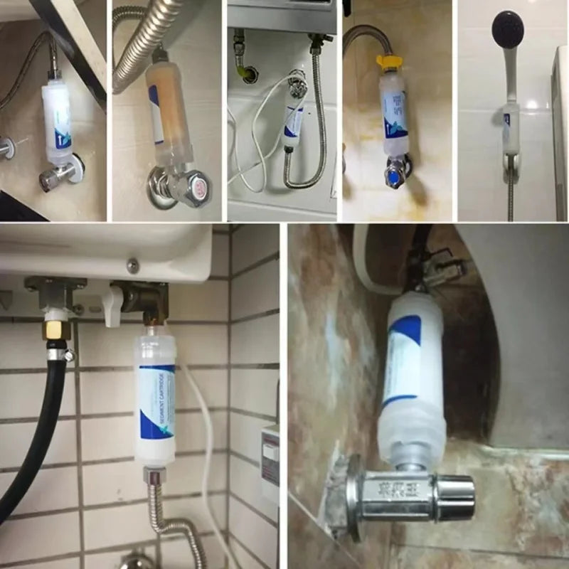 Mini Préfiltre à Sédiments 5 Microns pour Lave-Linge, Chauffe-Eau et Robinet