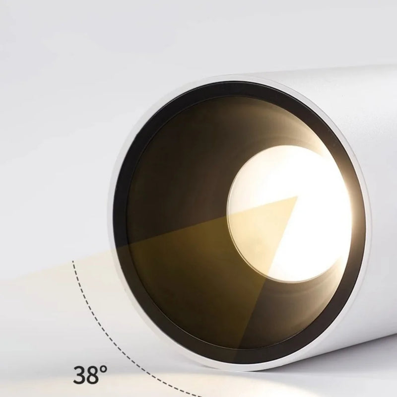 Spot LED Cuisine Cylindrique en Saillie, 3 Finitions, 5 à 30 W