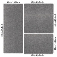 Tapis de Douche Antidérapant à Boucles, 3 Tailles, 7 Coloris