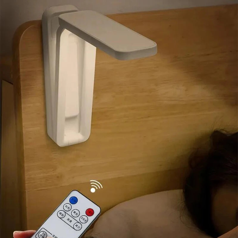 Lampe de Table Pliable LED Rechargeable Tactile, Murale ou à Poser, 27 cm