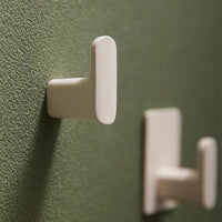 Patère Murale Blanc Lait en Laiton ou Alliage de Zinc, 6 Modèles