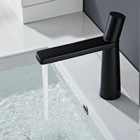 Mitigeur Lavabo Monotrou Blanc, Noir ou Chromé, Modèle Haut ou Bas