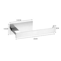 Accessoires Salle de Bain Inox Adhésifs Sans Perçage