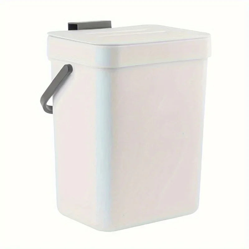 Poubelle de Cuisine à Compost Suspendue 3 ou 5 L avec Couvercle