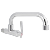 Robinet de Cuisine Mural Eau Froide Laiton Chromé, Bec en U