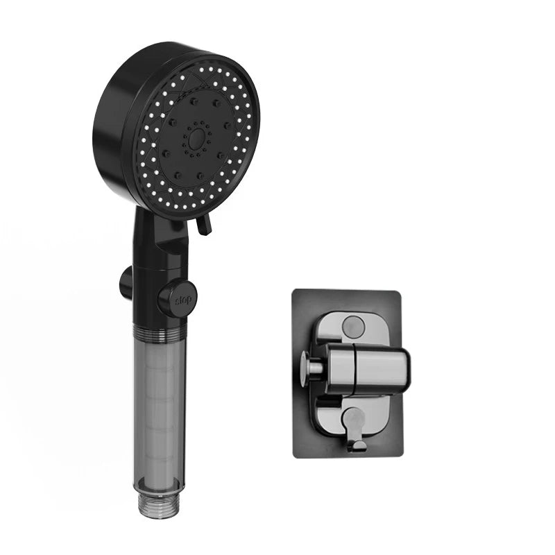 Pommeau de Douche Filtrant à 10 Modes Haute Pression, Noir ou Blanc