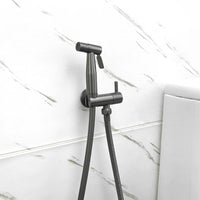 Douchette WC Murale Seule ou en Kit avec Robinet d'Angle, 4 Finitions