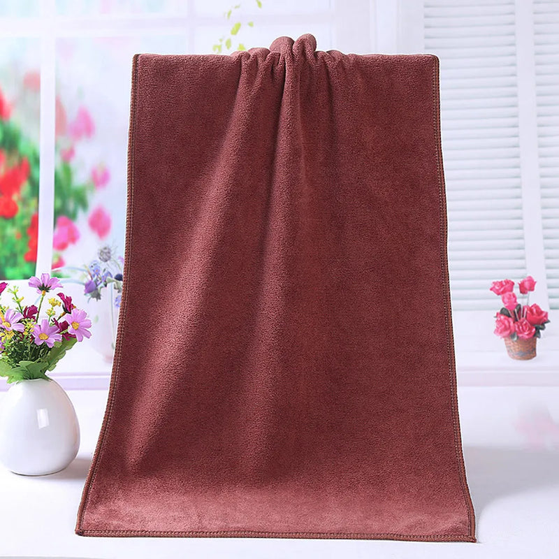 Serviette de Bain Microfibre 35 x 75 cm Séchage Rapide