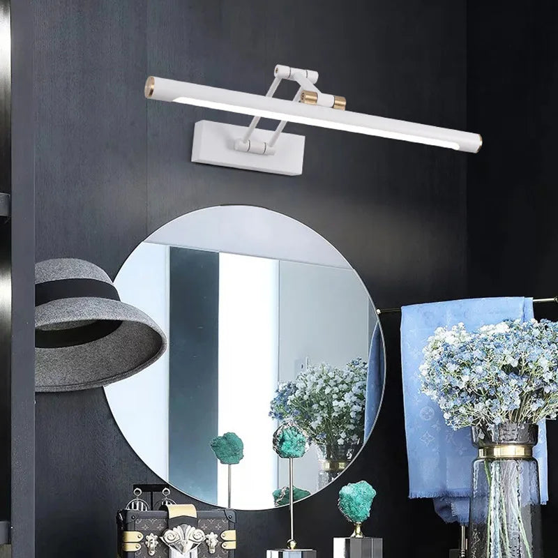 Applique Salle de Bain LED Tactile Variateur 43 et 55 cm