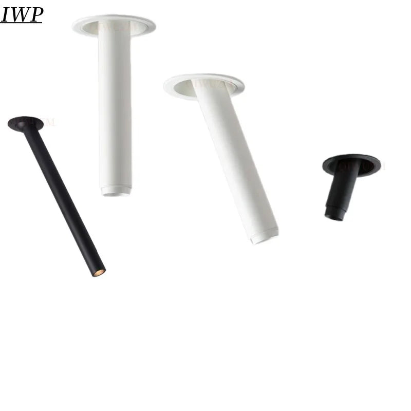 Spot Encastrable Cuisine Tube Long COB 12 W, 10, 20 ou 30 cm