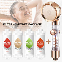 Filtre de Douche Vitamine C Parfumé, 15 Parfums, Seul ou en Lot