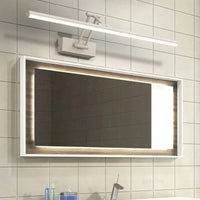 Applique Salle de Bain LED à Bras Articulé Noir ou Blanc 40 à 100 cm