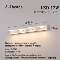 Applique LED Miroir Salle de Bain Étanche Ronde ou Carrée