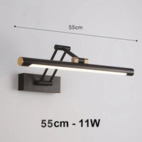 Applique Salle de Bain LED Tactile Variateur 43 et 55 cm