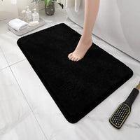 Tapis de Bain Peluche Épais Antidérapant, 13 Coloris, 2 Tailles