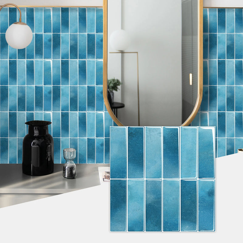 Carreaux Autocollants Marbrés Crédence Cuisine 12 Motifs