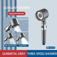 Pommeau de Douche à Filtre Haute Pression 3 Modes