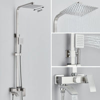Mitigeur Douche Cascade 3 Voies Bec Pivotant