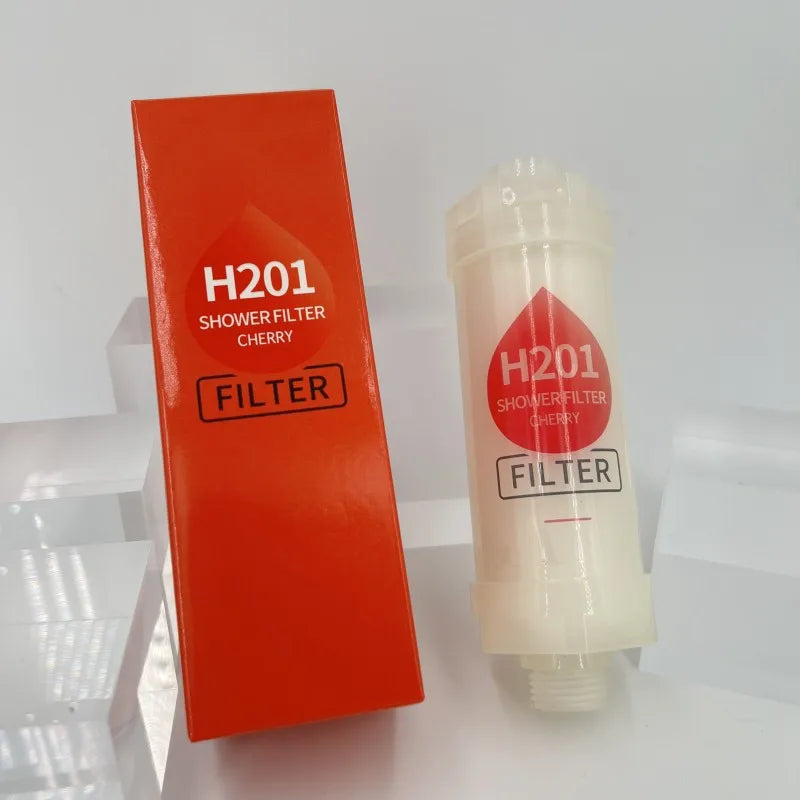 Filtre de Douche Parfumé Anti-Calcaire avec Adoucisseur d'Eau