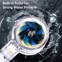 Pommeau de Douche LED Capteur de Température Turbo