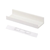 Étagère Salle de Bain Adhésive Sans Perçage, Blanche ou Transparente, 27 cm