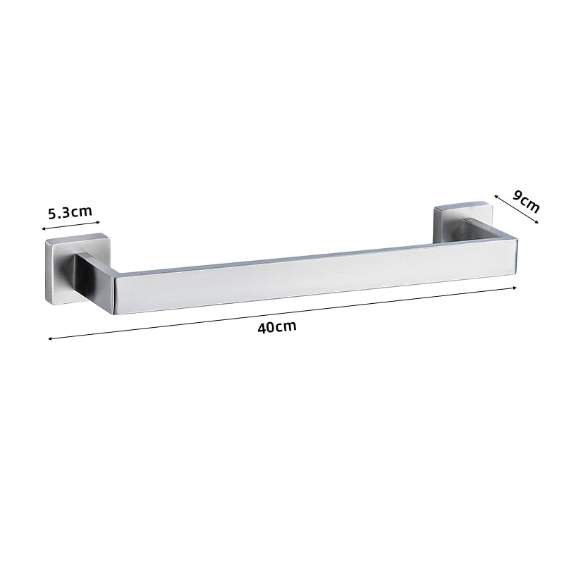 Ensemble Accessoires Salle de Bain Inox Multi-Finitions
