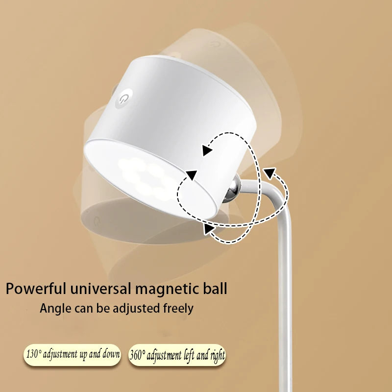 Lampe de Table Sans Fil Rechargeable Tactile avec Télécommande, Magnétique