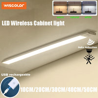 Réglette LED Sous Meuble Aluminium 3 Couleurs avec Détecteur de Mouvement