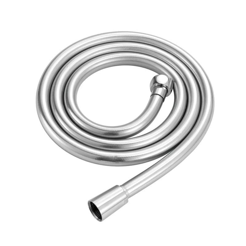 Flexible de Douche Noir ou Argenté 1,5 m, Raccords G1/2