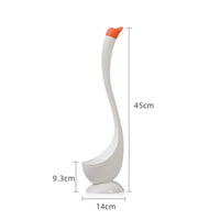 Brosse WC Cygne avec Support 45 cm, Blanc, Noir ou Bleu