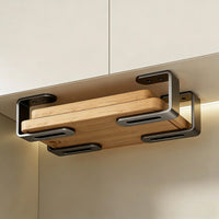 Range-Couvercle Mural Inox 304 Adhésif, 2 à 6 Supports, 3 Finitions