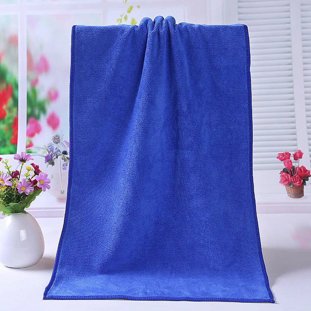 Serviette de Bain Microfibre 35 x 75 cm Séchage Rapide