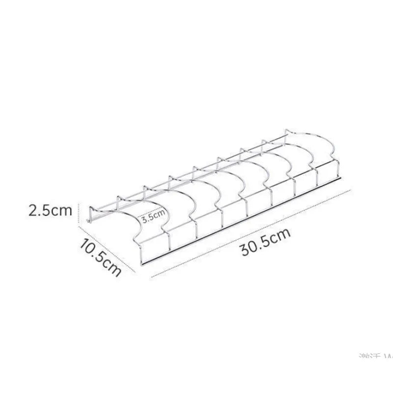 Égouttoir Vaisselle Inox Porte-Assiettes et Bols, Seul ou Lot de 2