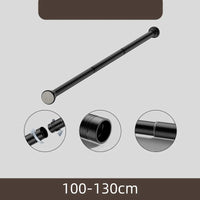 Barre de Douche Télescopique Inox, Noir ou Blanc, 70 à 280 cm