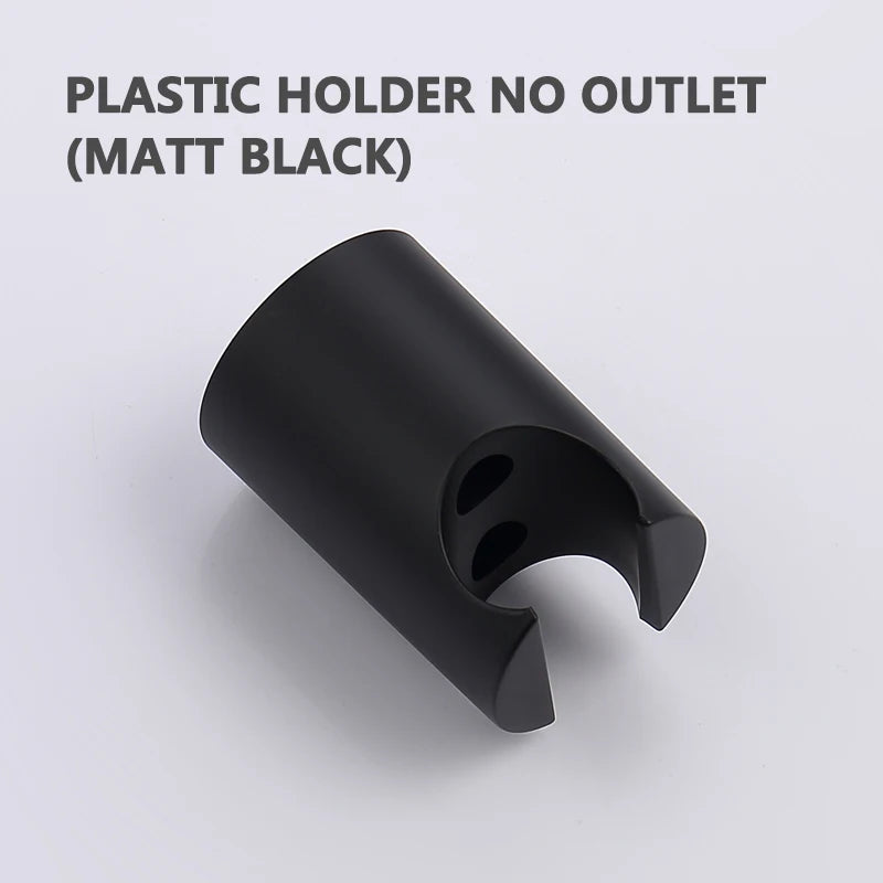 Support Douchette Mural Laiton ou Plastique, Avec ou Sans Sortie