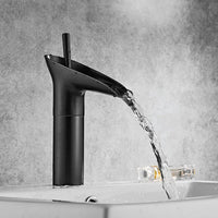 Mitigeur Lavabo Cascade Laiton Bronze Antique