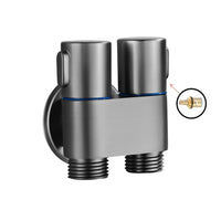 Douchette WC Ensemble Complet Double Commande Laiton