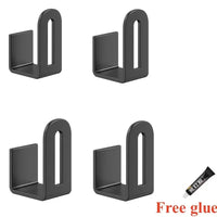 Range-Couvercle Mural Inox 304 Adhésif, 2 à 6 Supports, 3 Finitions