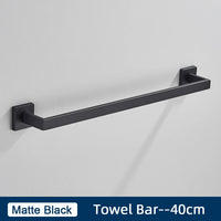 Ensemble Accessoires Salle de Bain Inox 4 Pièces