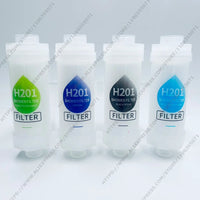 Filtre de Douche Parfumé Freesia, Thé Yulong, Carillon Bleu ou Noir