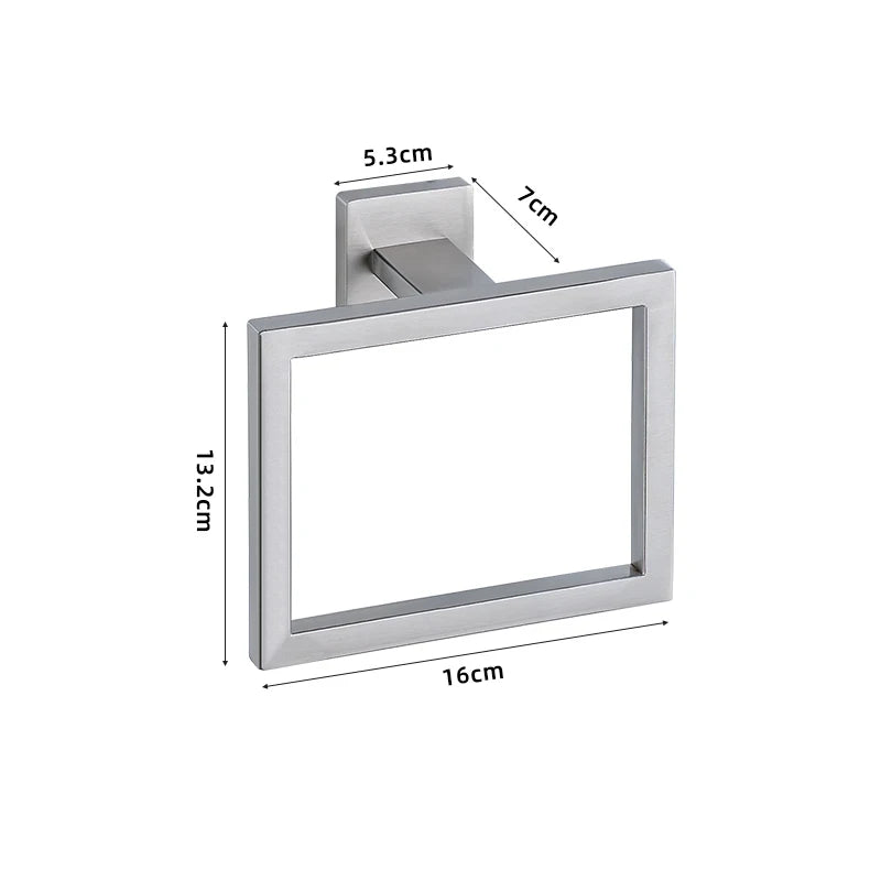 Ensemble Accessoires Salle de Bain Inox Multi-Finitions