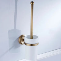 Ensemble d'Accessoires de Salle de Bain Bronze Antique