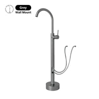 Robinet Baignoire Îlot sur Pied Monocommande, 109 cm, 5 Finitions