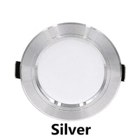Downlight LED Encastrable Cuisine Ultra Plat, Blanc, Argent ou Doré, 5 à 18 W