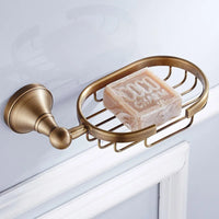 Accessoires Salle de Bain Laiton Massif Collection Complète