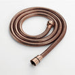 Flexible de Douche Or Rose Inox 60 à 200 cm
