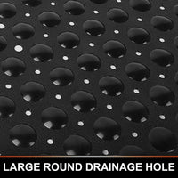Tapis de Douche Antidérapant Carré à Ventouses 53 x 53 cm